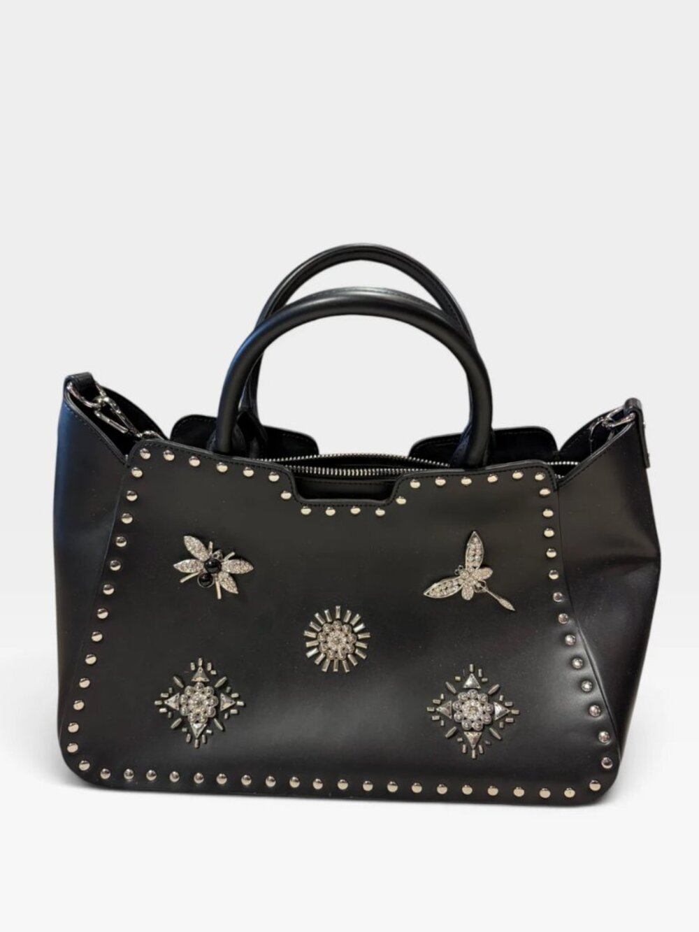 Cromia Black Purse